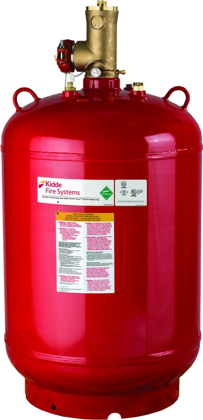 Cilindro Kidde ECS-500 para agente limpo FK-5-1-12